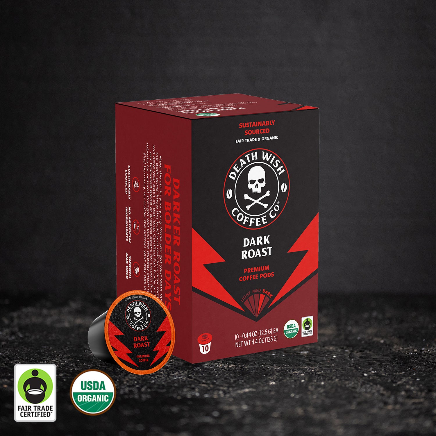 Fiercely Strong Coffee | Dark Roast Death Cups – Death Wish Coffee