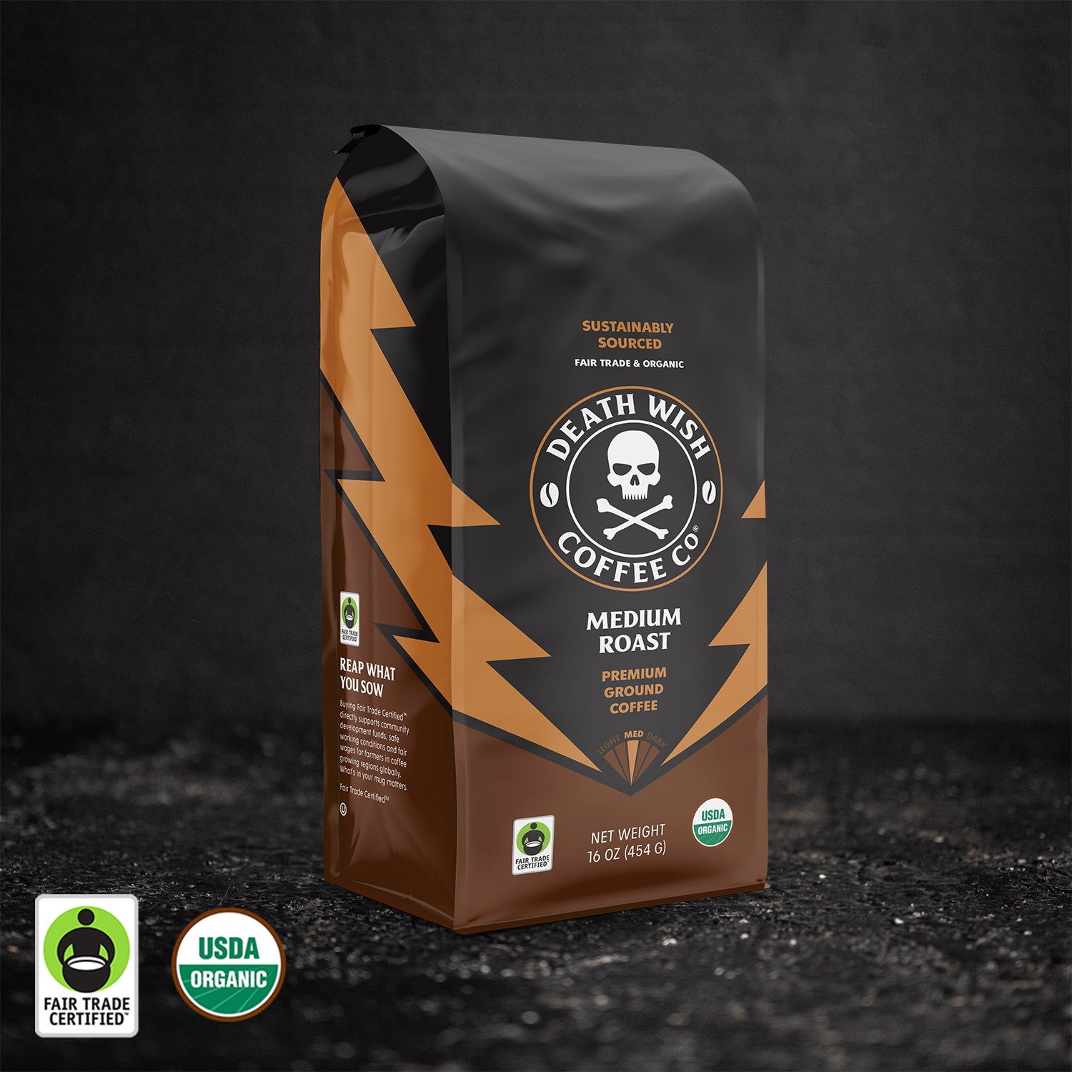 Defiantly Strong Coffee | Medium Roast Coffee – Death Wish Coffee