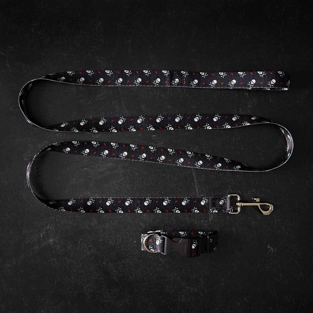 Crossbone Collar and Leash