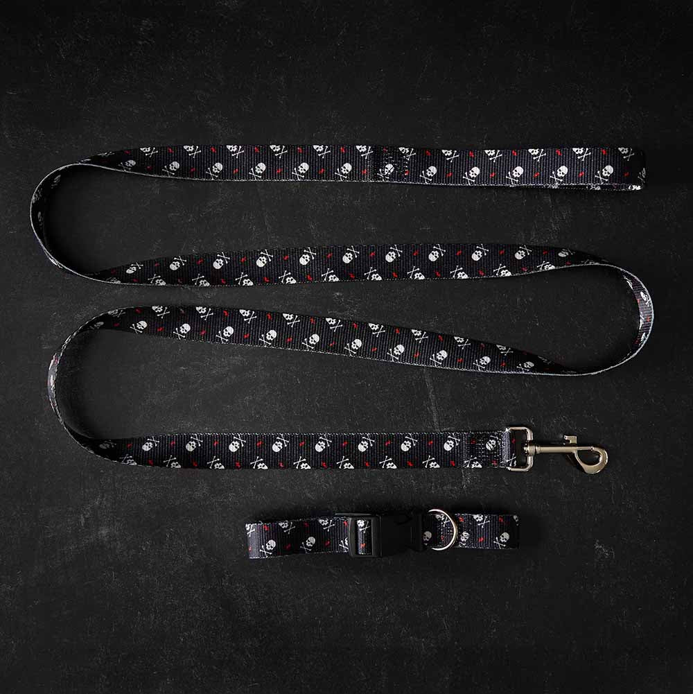 Crossbone Collar and Leash