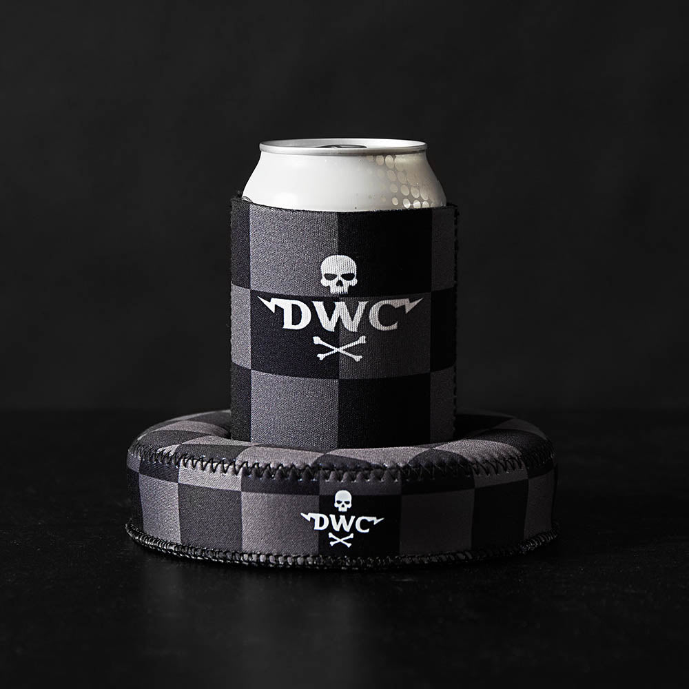 Death Wish Coffee Float Away Koozie Set with can insert.