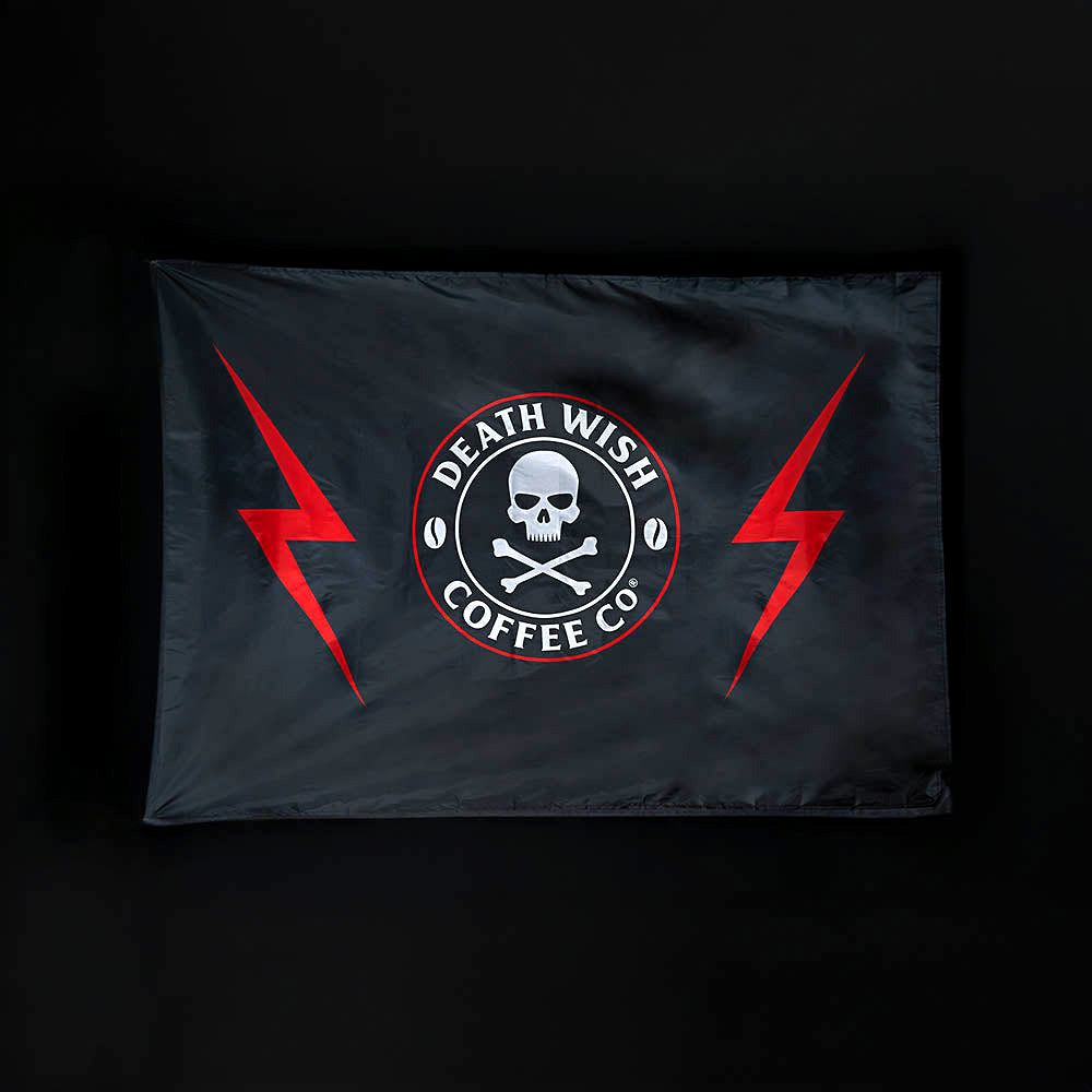 Death Wish Coffee Bold Logo Blanket