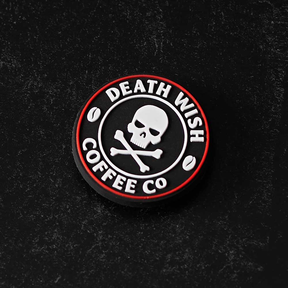 Death Wish Coffee Coffee Run Shoe Charms - Death Wish Coffee Logo