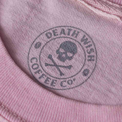 Death Wish Coffee Pink Logo Tee - Inner Label