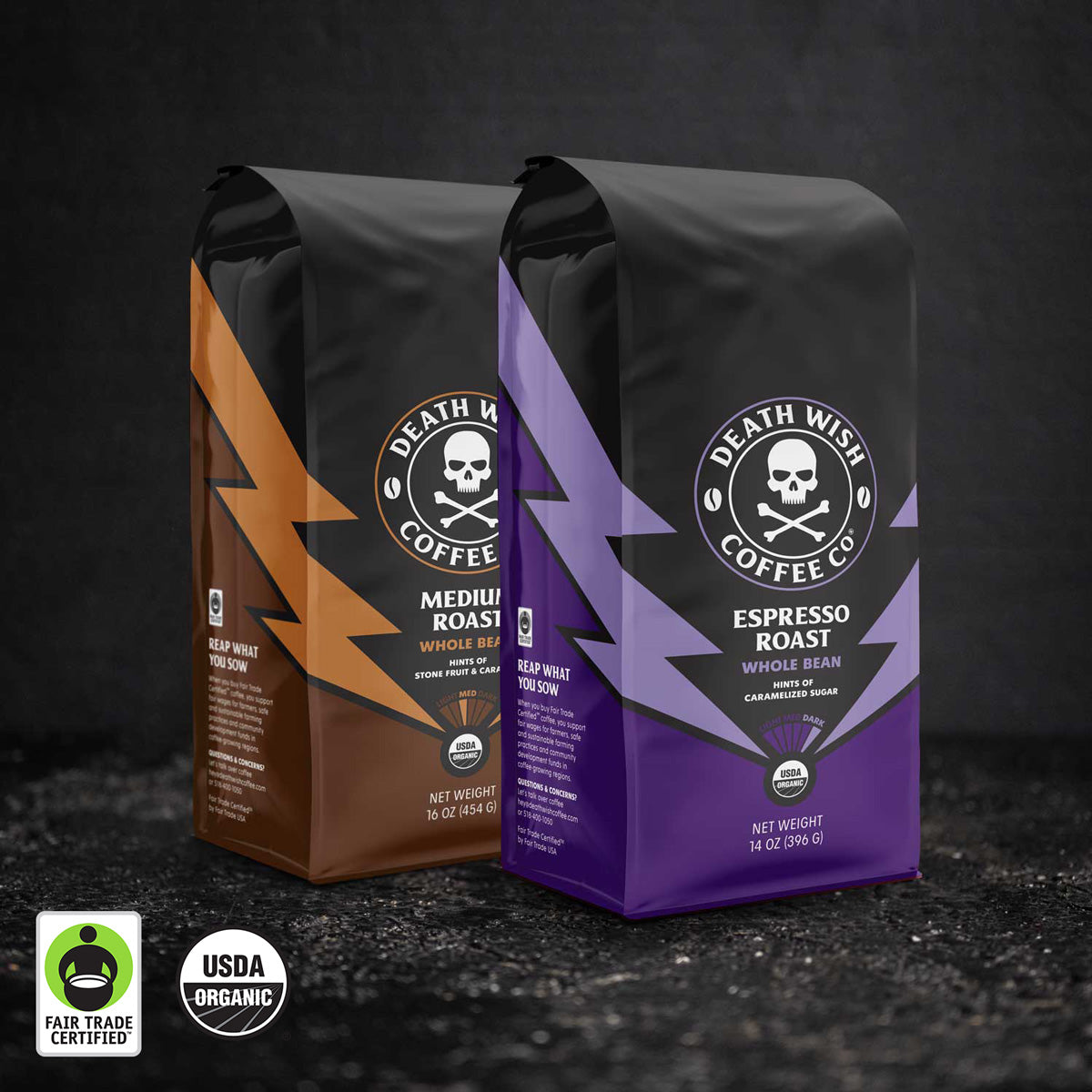 Espresso Roast + Medium Roast Bundle – Death Wish Coffee