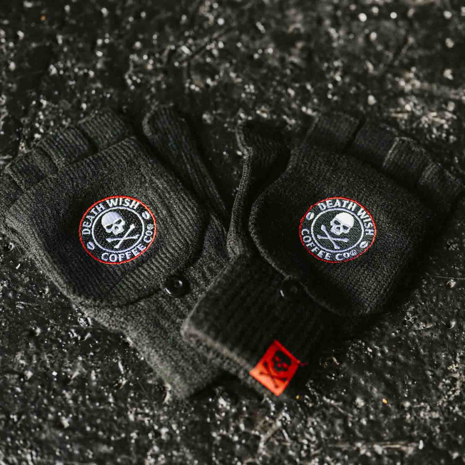 Death Wish Coffee To The Bone Breakaway Gloves