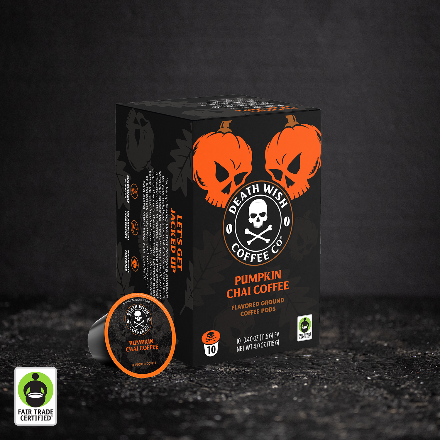 Death Wish Coffee Pumpkin Chai Single-Serve Pods