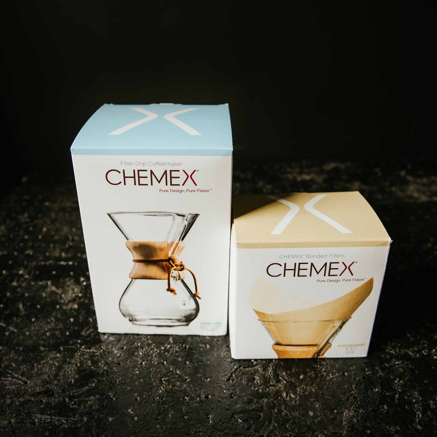 Chemex Pour-Over Glass Coffeemaker - Classic Series - 6-Cup - Exclusive  Packaging